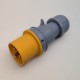 16A YELLOW 3 PIN 110V IP44 PLUG 16A YELLOW 3 PIN 110V IP44 PLUG
