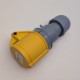 16A YELLOW 3 PIN 110V IP44 COUPLER 16A YELLOW 3 PIN 110V IP44 COUPLER