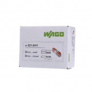WAGO INLINE CONDUCTOR COMPACT LEVER CONNECTORS PACk 60 WAGO INLINE CONDUCTOR COMPACT LEVER CONNECTORS PACk 60