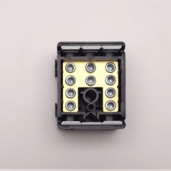 WCED Black 100A 5 Way terminal block