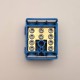 WCED Blue 100A 5 Way terminal block