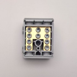 WCED Grey 100A 5 Way terminal block WCED Grey 100A 5 Way terminal block