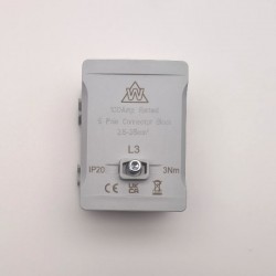 WCED Grey 100A 5 Way terminal block