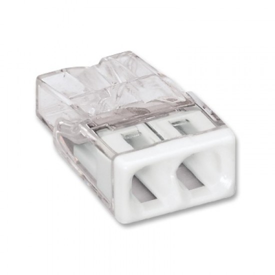 Wago 2273-202 Compact Push Wire Connector Block Pack=100 Wago 2273-202 Compact Push Wire Connector Block Pack=100