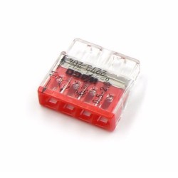 Wago 2273-204 Compact Push Wire Connector Block Pack=100 Wago 2273-204 Compact Push Wire Connector Block Pack=100