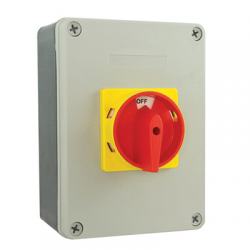 EUROPA 63A 4 POLE ROTARY ISOLATOR EUROPA 63A 4 POLE ROTARY ISOLATOR