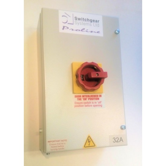 PROLINE 32A TP&N IP41 ISOLATOR PROLINE 32A TP&N IP41 ISOLATOR