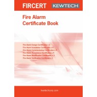 FIRCERT FIRE ALARM CERTIFICATE BOOK