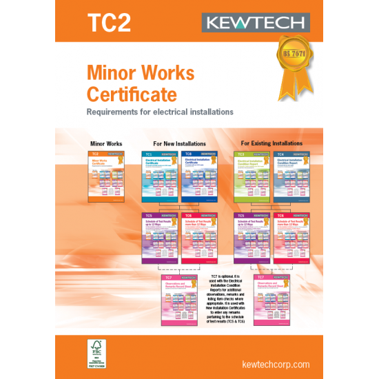 TC2 Minor Works Certs 40pgs