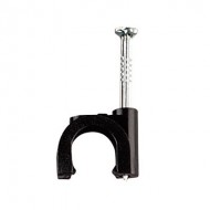 14-20MM BLACK ROUND CLIPS(PER 100)