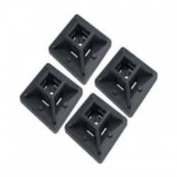  19MM X 19MM BLACK CABLE TIE BASE
