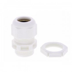 WISKA GLP20MM IP69 WHITE GLANDS 6.2-14MM C/W L/NUT(PER 10) WISKA GLP20MM IP69 WHITE GLANDS 6.2-14MM C/W L/NUT(PER 10)