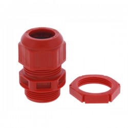 WISKA GLP25 25MM IP69 RED 9-17MM GLAND C/W L/NUT(PER 10) WISKA GLP25 25MM IP69 RED 9-17MM GLAND C/W L/NUT(PER 10)