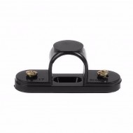 10 x 20MM Black Plastic Pvc Conduit Saddles
