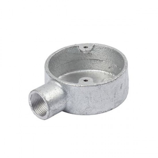 20MM GALV CONDUIT END BOX 20MM GALV CONDUIT END BOX