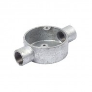 20MM GALV CONDUIT THROUGH BOX