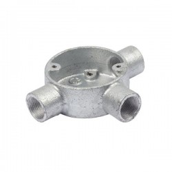 20MM GALV CONDUIT TEE BOX