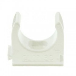 25mm Clips White