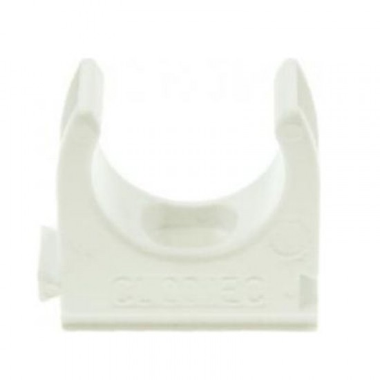 25mm Clips White 25mm Clips White