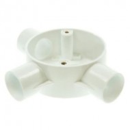 20mm Tee Boxes - White 20mm Tee Boxes - White