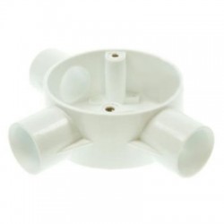 20mm Tee Boxes - White