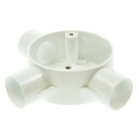 20mm Tee Boxes - White