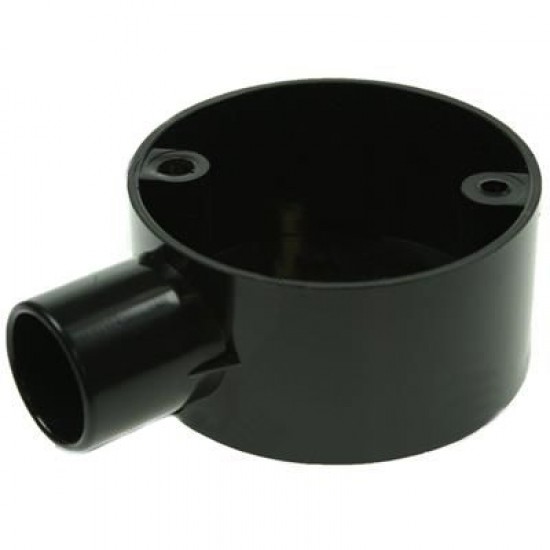 20mm Terminal Boxes - Black 20mm Terminal Boxes - Black
