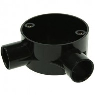 20mm Angle Box - Black 20mm Angle Box - Black