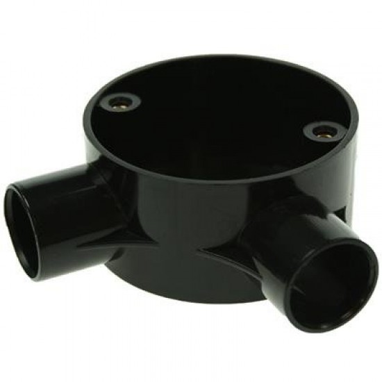 20mm Angle Box - Black 20mm Angle Box - Black