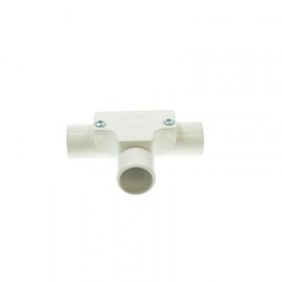 25mm Inspection Tee White 25mm Inspection Tee White
