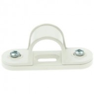 20mm Spacer Bar Saddles White 20mm Spacer Bar Saddles White