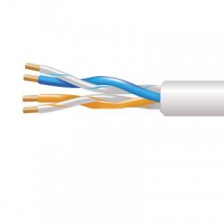 2 Pair White Telephone Cable 2 Pair White Telephone Cable