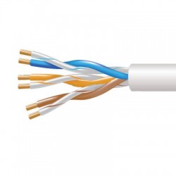 3 Pair White Telephone Cable 3 Pair White Telephone Cable