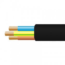 0.75sqmm 3 Core Round Black Flex 0.75sqmm 3 Core Round Black Flex