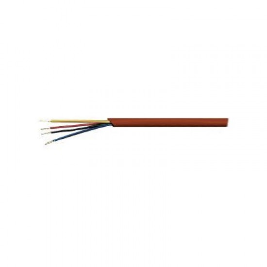 4 CORE BROWN ALARM CABLE 4 CORE BROWN ALARM CABLE