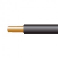 2.5mm 6491X Singles BLACK cable per 100mtr