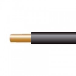 2.5mm 6491X Singles BLACK cable per 100mtr