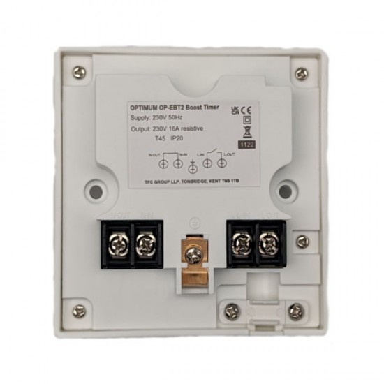 OPTIMUM OP-EBT2 2 HR ELECTRONIC ONE BUTTON BOOST TIMER OPTIMUM OP-EBT2 2 HR ELECTRONIC ONE BUTTON BOOST TIMER