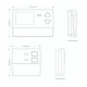 TRT037N Wireless 7 Day Programmable Room Thermostat