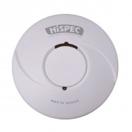 HISPEC RF BATT  SMOKE DET C/W 10YEAR LITHIUM  BAT