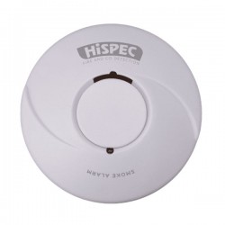 HISPEC RF BATT  SMOKE DET C/W 10YEAR LITHIUM  BAT