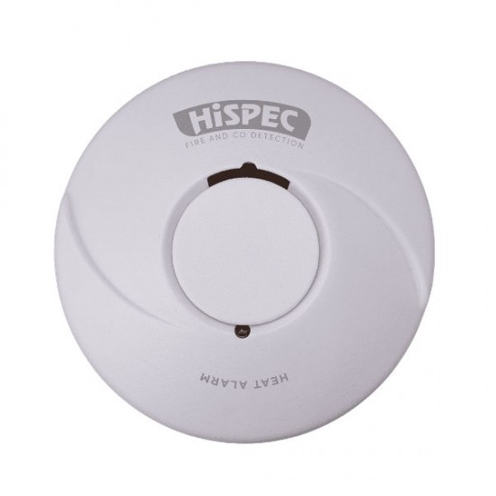 HISPEC RF BATT HEAT DET C/W 10 YEAR LITHIUM BATT