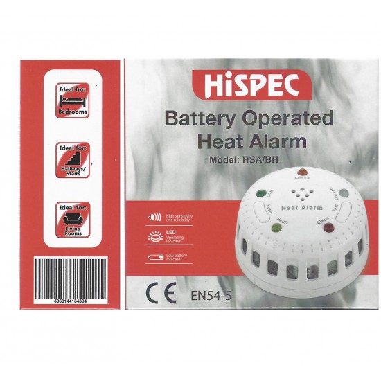 HISPEC BATTERY HEAT DETECTOR HISPEC BATTERY HEAT DETECTOR
