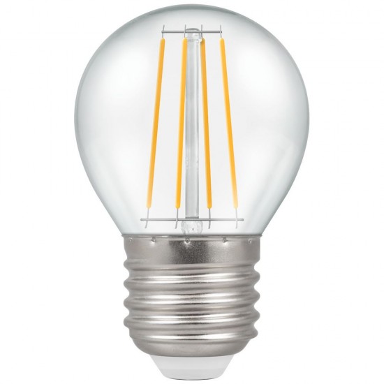 CROMPTON 5W ES W/W CLEAR DIMMABLE ROUND LAMP CROMPTON 5W ES W/W CLEAR DIMMABLE ROUND LAMP
