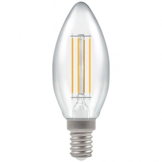CROMPTON 5W SES W/W CLEAR DIMMABLE CANDLE