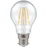 CROMPTON 7.5W BC W/W CLEAR DIMMABLE GLS FILAMENT LED CROMPTON 7.5W BC W/W CLEAR DIMMABLE GLS FILAMENT LED