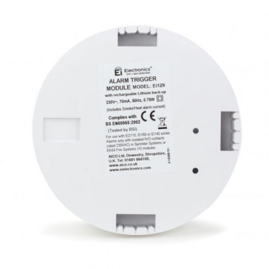 Aico EI129 HARD WIRED SWITCHED INPUT MODULE Aico EI129 HARD WIRED SWITCHED INPUT MODULE