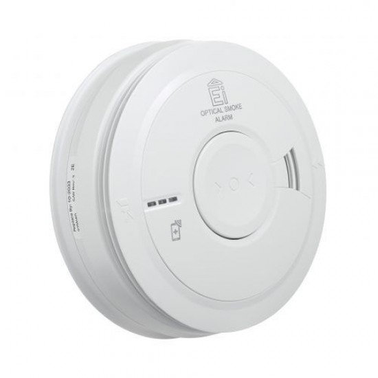 Aico EI3016 Optical Smoke Alarm 10 Yr+ Lithium Cells and Mount Plate Aico EI3016 Optical Smoke Alarm 10 Yr+ Lithium Cells and Mount Plate