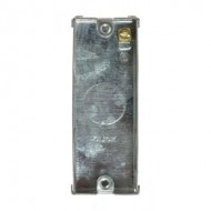 1 Gang 25mm Deep Architrave Galvanised Steel K.O. Box (Deco&reg; Range Only)