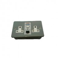 2 GANG 13A M/CLAD RCD SKT 2 GANG 13A M/CLAD RCD SKT